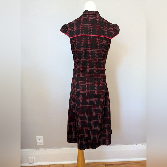 Damzels Western Plaid Dress - Picture 5 of 8